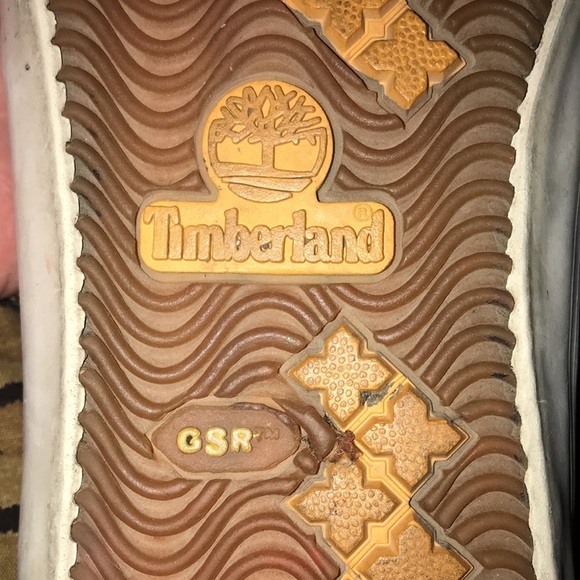 Timberland size 8 men’s tan sneakers woman’s size 9.5 tan Unisex suede like - Picture 6 of 12